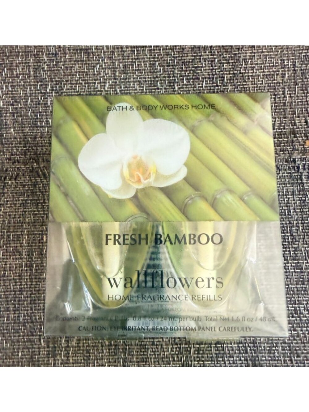 Bath And Body Works Wallflowers Fresh Bamboo refills 2 pack